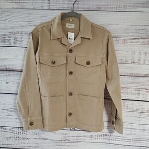 DL1961 Montauk Denim Jacket Almond Oversized XS Nwt